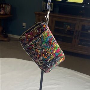 Sakroots Colorful Patterned Wristlet